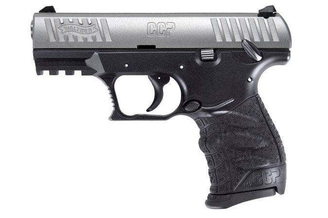 Walther Arms CCP M2 9mm Semi-Auto Pistol - Item #: WA5080501 / MFG Model #: 5080501 / UPC: 723364212727 - CCP M2 9MM SS/BLK 3.54" 8+1 5080501