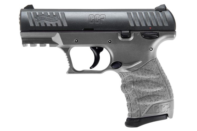 Walther Arms CCP M2 9mm Semi-Auto Pistol - Item #: WA5080505 / MFG Model #: 5080505 / UPC: 723364215469 - CCP M2 9MM BLK/GRY 3.54" 8+1 5080505