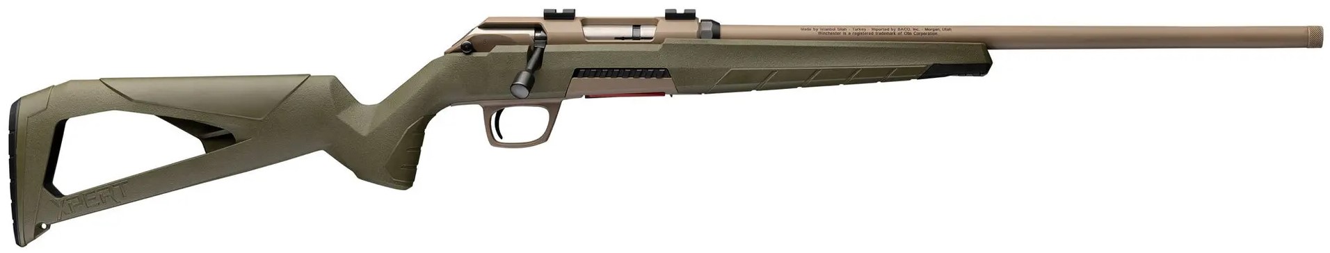 Winchester XPERT SR 22WMR 18" ODG/FDE #