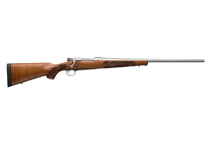 Winchester Model 70 Featherweight SS 270 WSM Rifle - Item #: WI535236264 / MFG Model #: 535236264 / UPC: 048702016653 - M70 FTHRWGHT SS/MAPLE 270WSM # DARK MAPLE