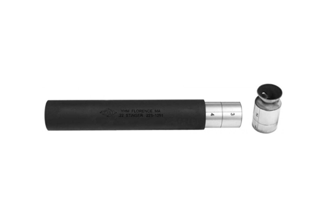 Yankee Hill Machine Company Stinger 22 LR NFA - Silencer - Item #: YHM-4370-A / MFG Model #: YHM-4370-A / UPC: 816701017311 - STINGER 22LR 1/2-28 SS SLNCR 