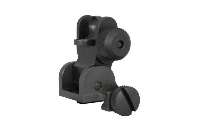 Yankee Hill Machine Company Flip Rear Sight Accessory-Lasers and Sights