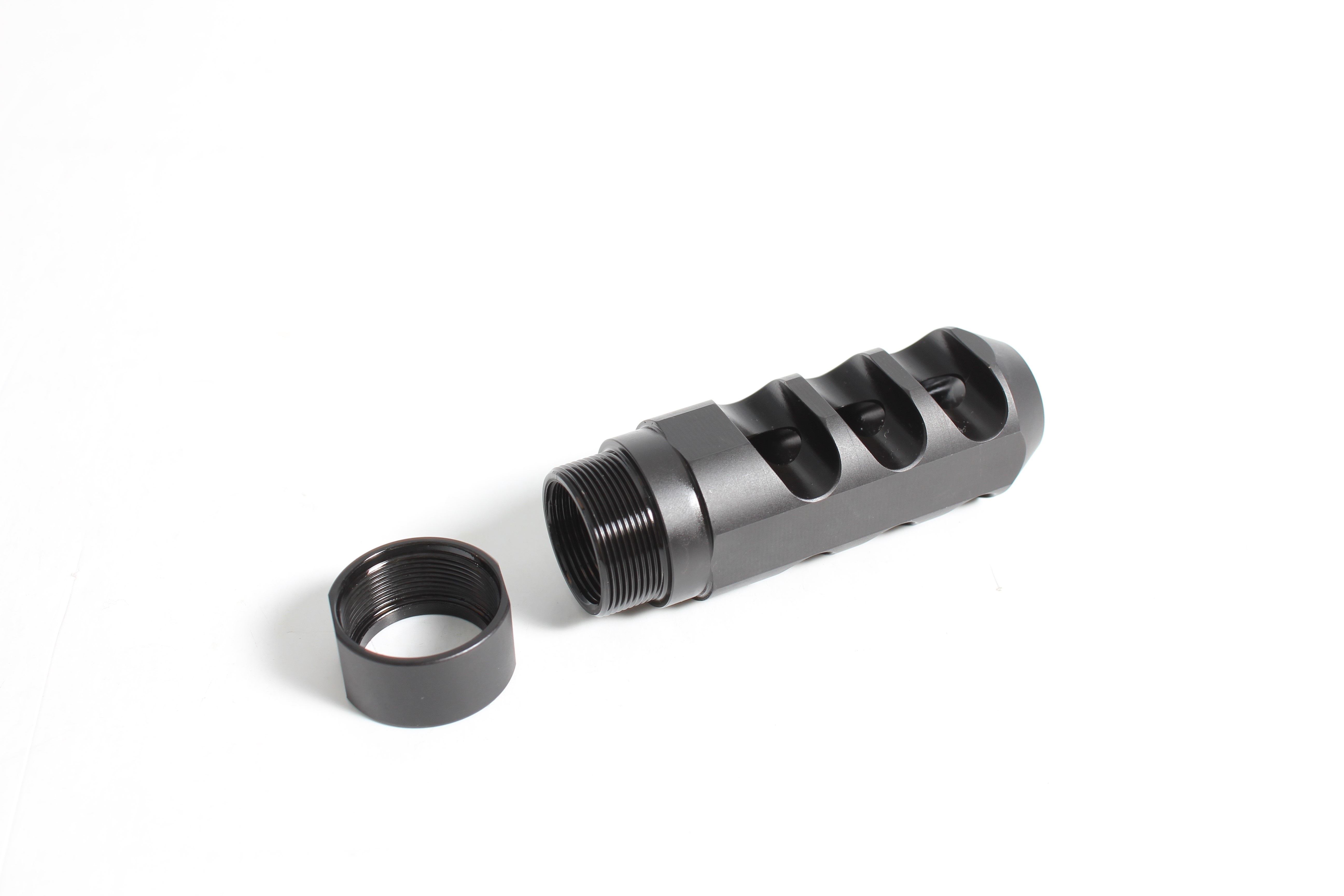 Traditions Pro Series A1660 Matte Black Muzzle Brake Accessory