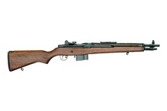 Springfield Armory M1A Scout Squad 7.62 x 51mm | 308 Win 
Item #: SFAA9122NT / MFG Model #: AA9122NT / UPC: 706397906634
M1A SCOUT SQD 308 18" NON-THRD WALNUT STOCK|NON-THREADED BBL