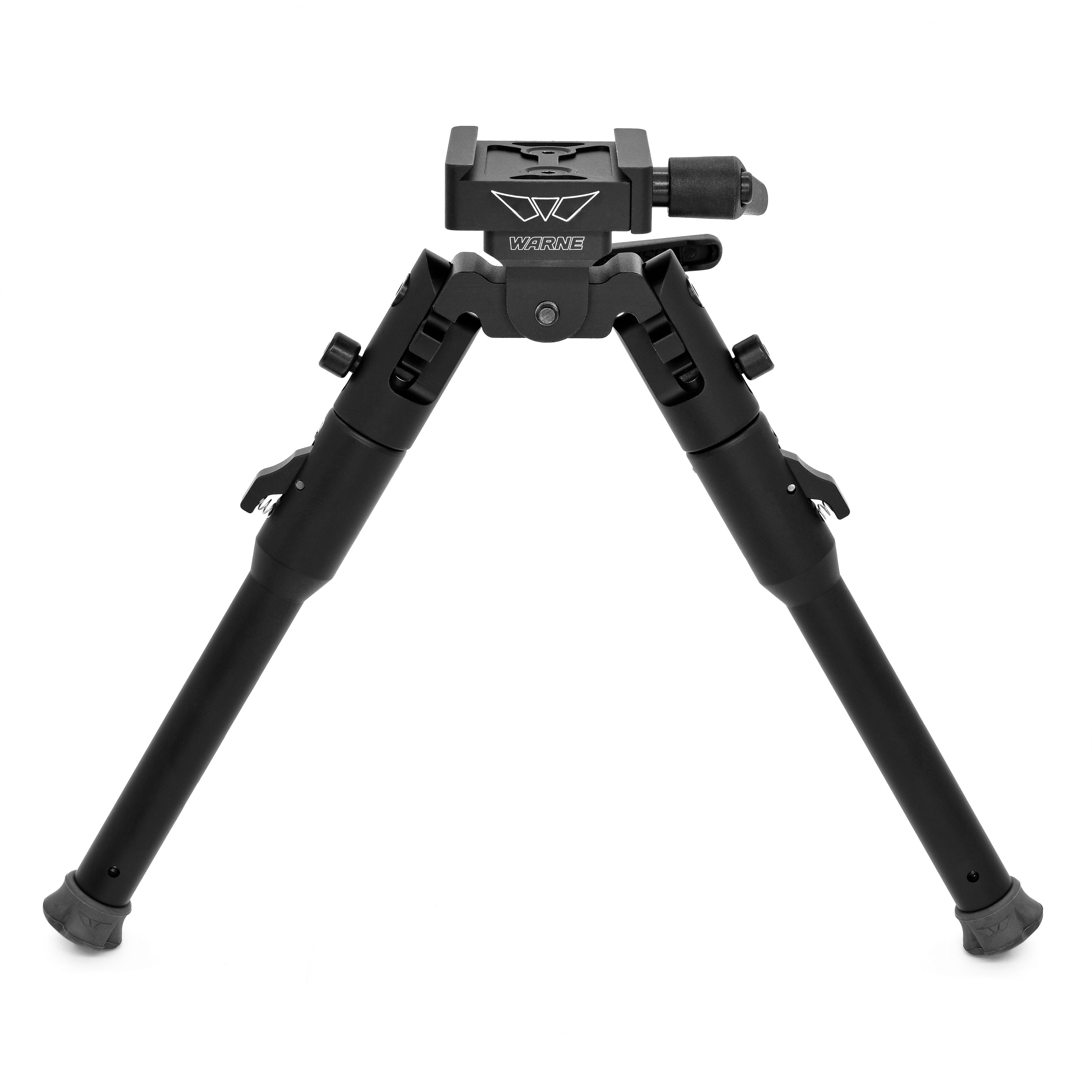 Warne 7912M Lite Bipod Skyline Matte Black 6.5”-11.15” Aluminum ARCA