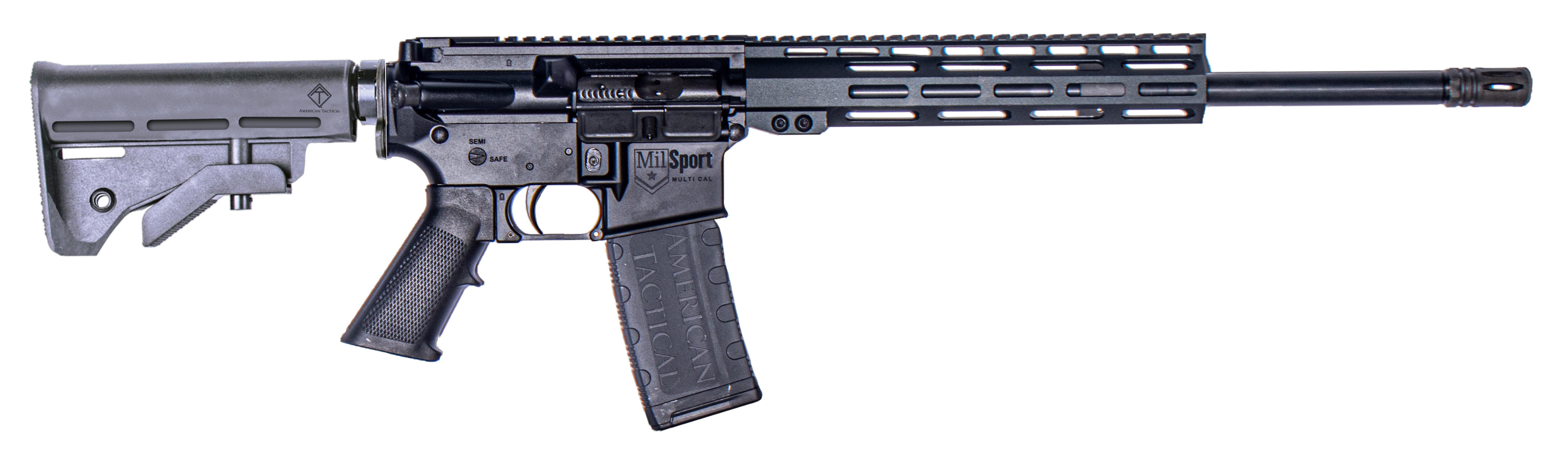 American Tactical ATIG15MS223WML13 223 Wylde 16" Rifle 30+1 Black