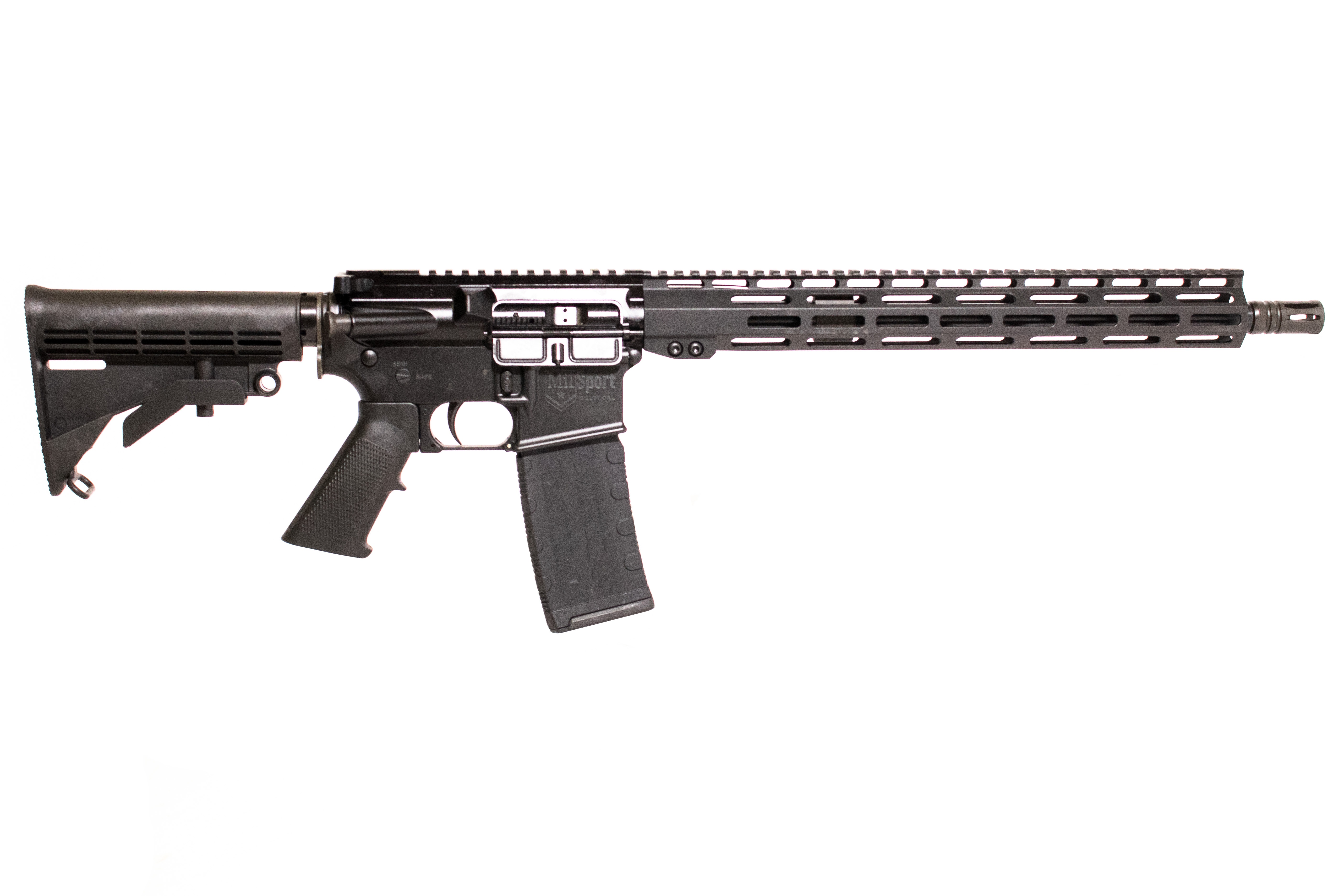 ATI ATIG15MS300ML15 Milsport 300BO 16" Flat Top Aluminum 15" M-Lok 30rd