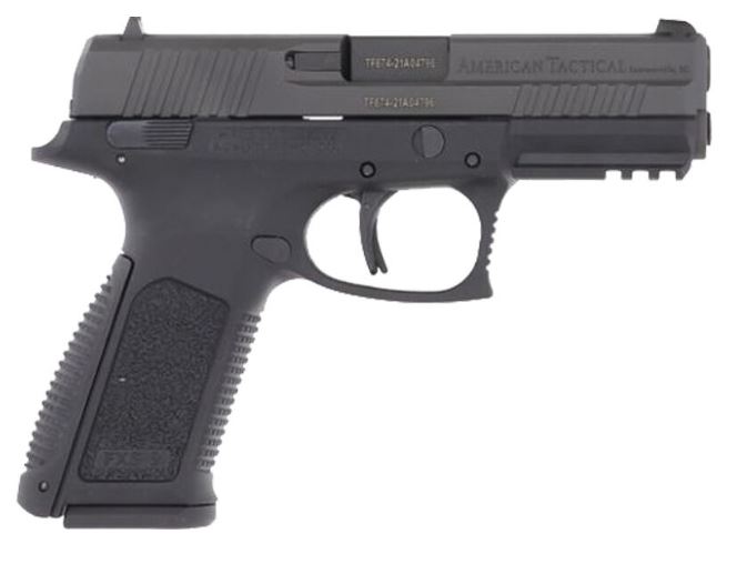 ATI ATIGFX910 FXS-9 9mm Pistol, 4.10" Barrel, 10+1, Black Polymer Frame