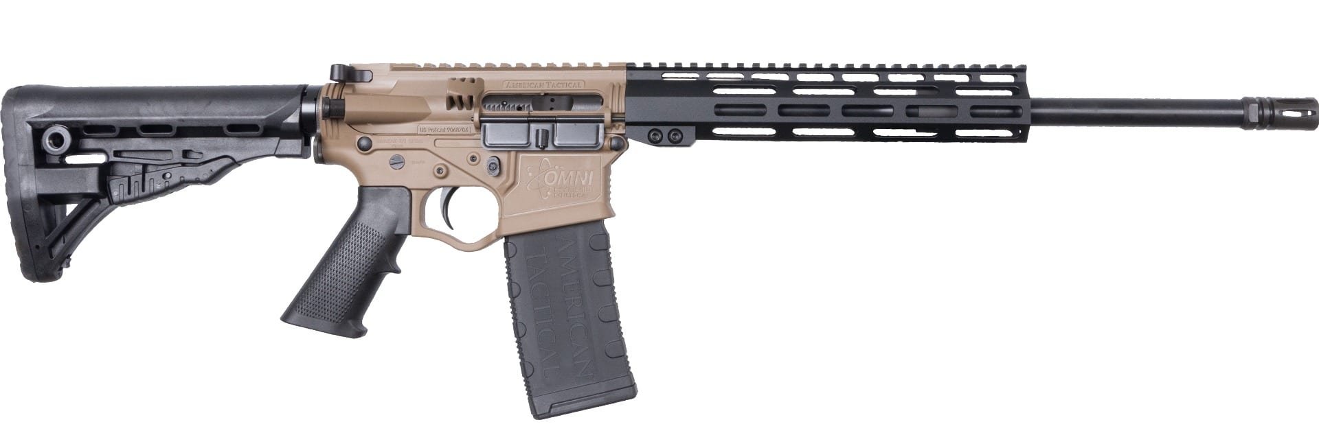 ATI GOMX556MP3PFDE Omni Max P3 5.56 16" FDE Mlok 30RD Polymer Rifle
