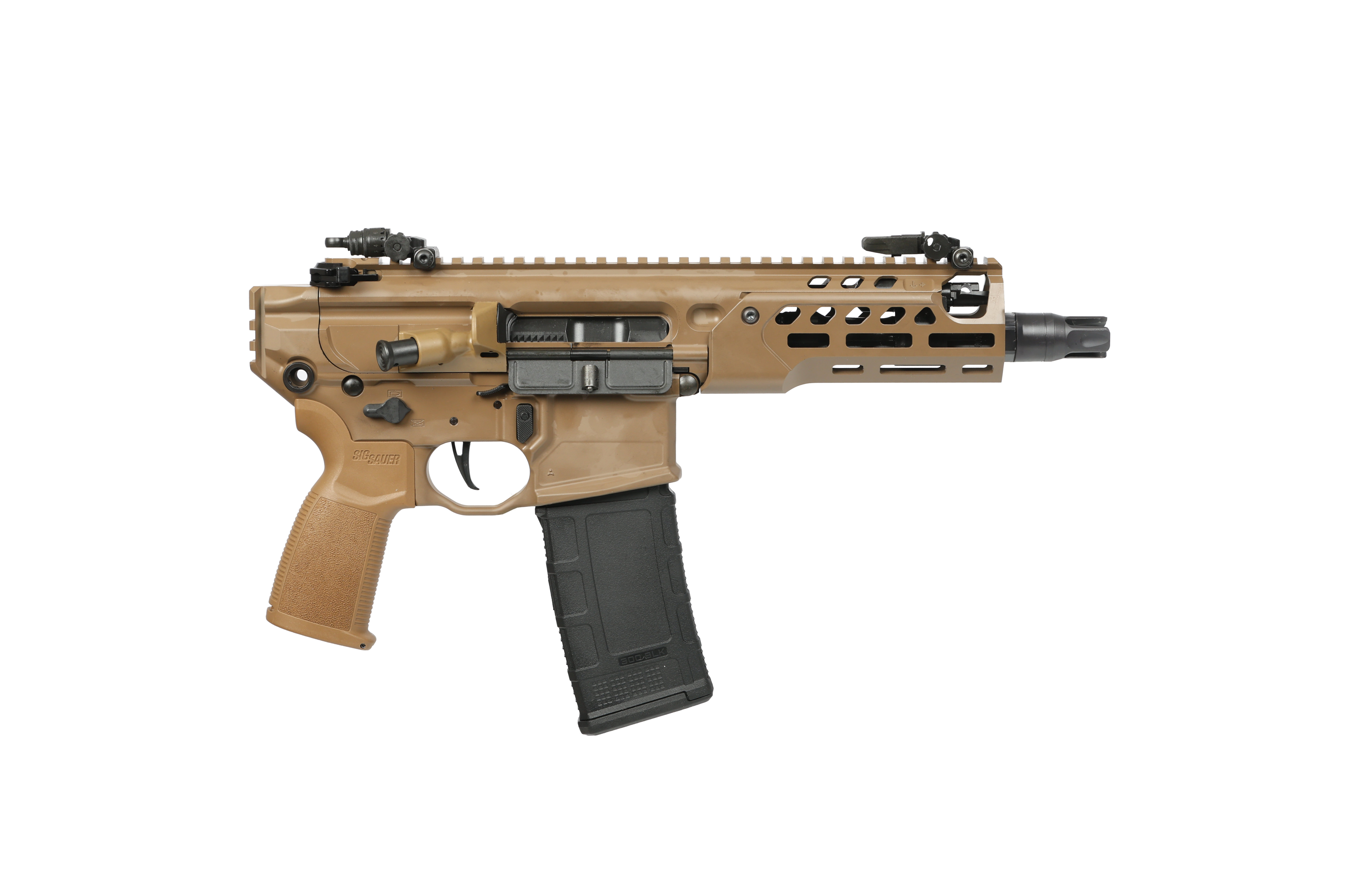 Sig Sauer WPMCX-300B-6B-LT-FDE MCX Rattler LT 300 AAC 6.75" FDE Pistol - Sig Sauer - 300 AAC Blackout for sale at TheGunDock