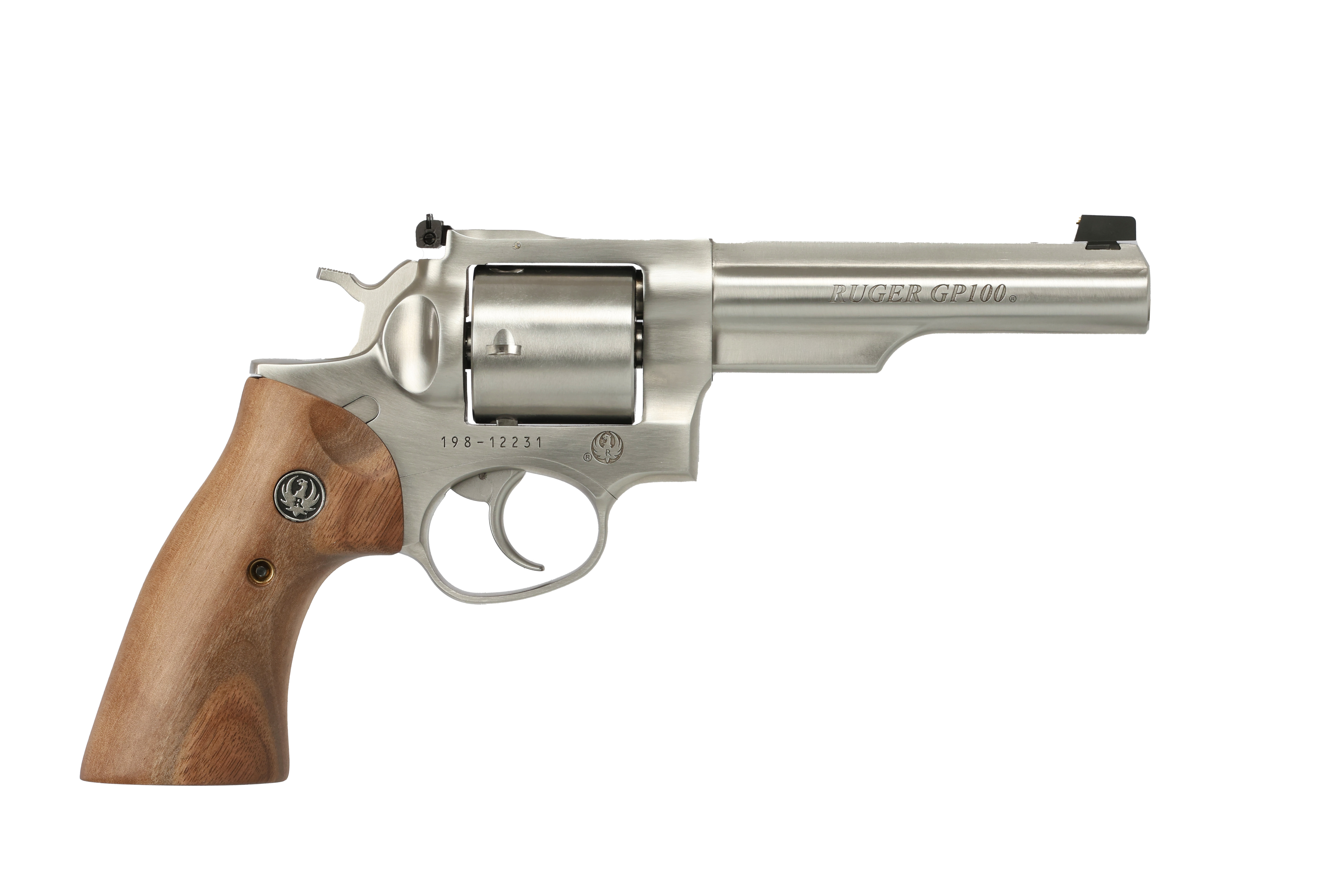 Ruger 1794 GP100 44 Special 5" Brushed Stainless Steel Revolver
