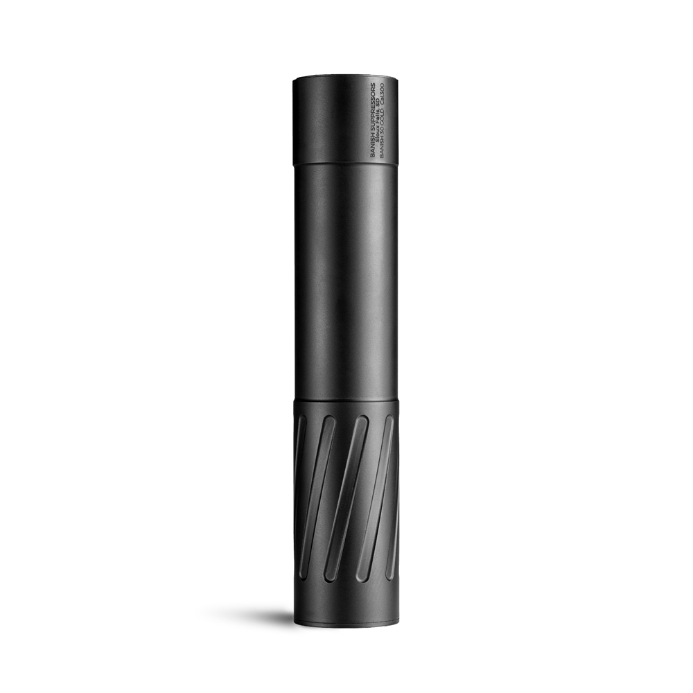 BAN 100000111288 Banish 30 Gold V2 Suppressor, .30 Cal, 8.2", Titanium, Black - Banish Suppressors - 30 CALIBER | 7.62MM