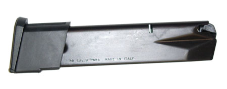 Title: Beretta 9MM Magazine 20 Rounds for 92FS - Blued Finish - Beretta - 9MM