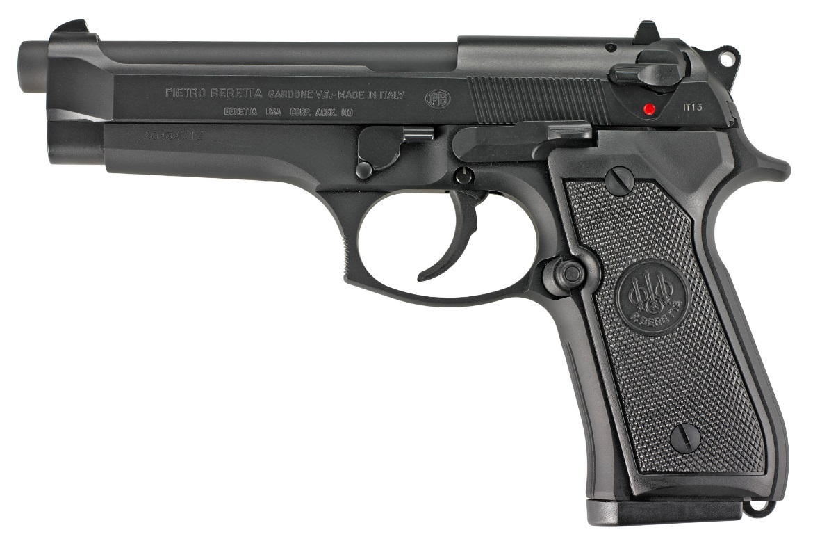 Beretta 92FS 9mm Luger 4.9 in Barrel Black Steel 10 Round Double/Single Act