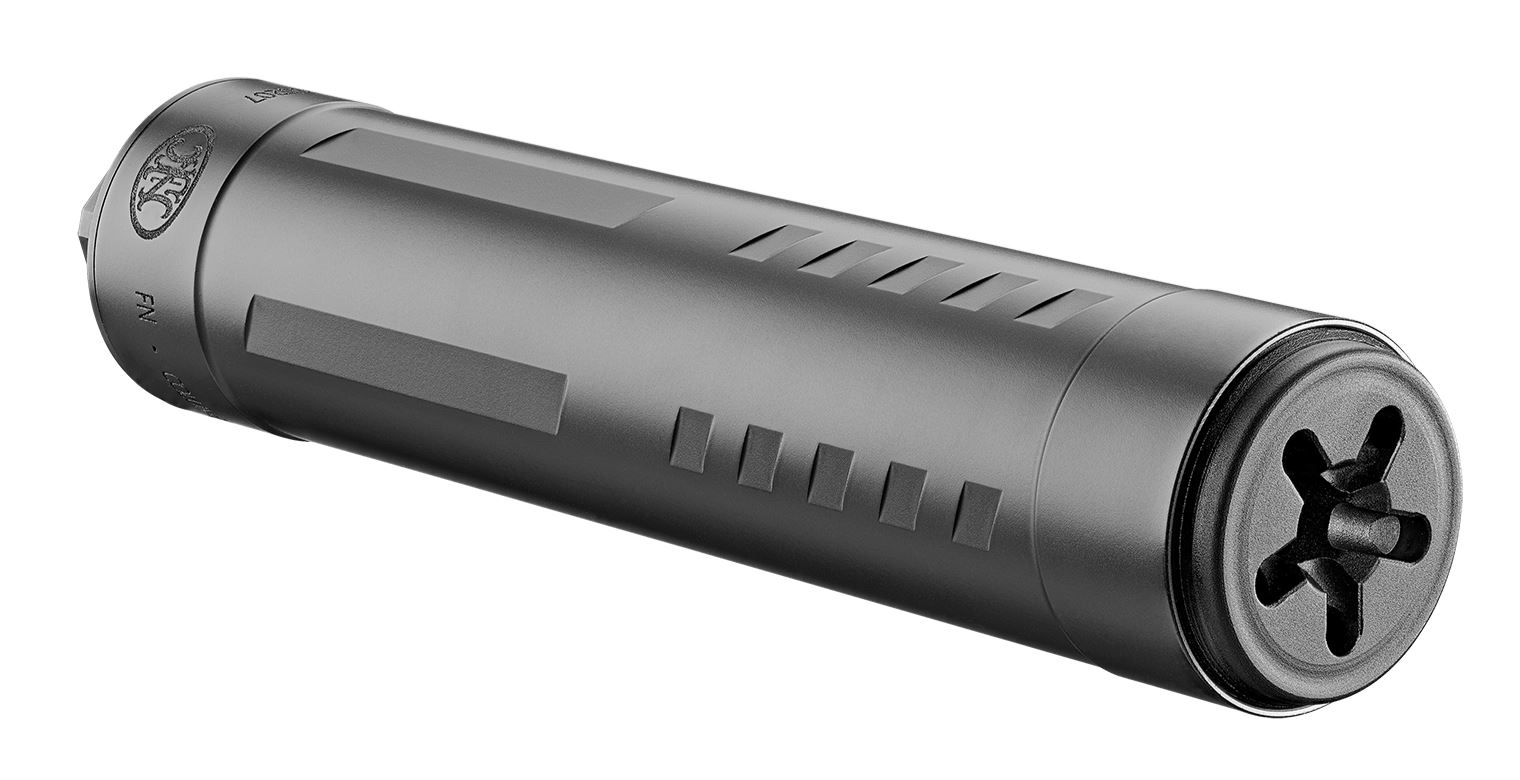 FN 96100838 Catch 22 Ti Rimfire Suppressor 5.25" Black Titanium