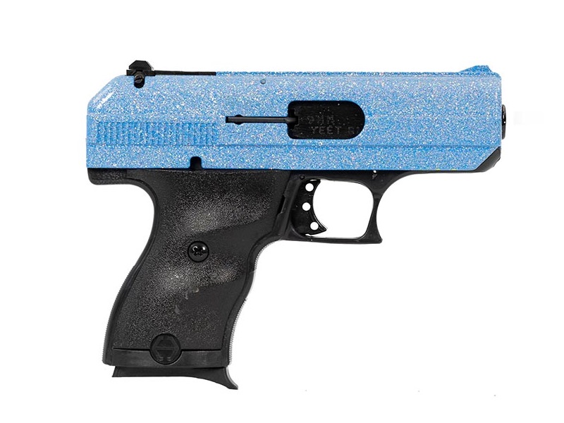 Hi-Point 916 BLSP C-9 9mm 3.5" Blue Sparkle Cerakote Semi-Auto Pistol-img-0