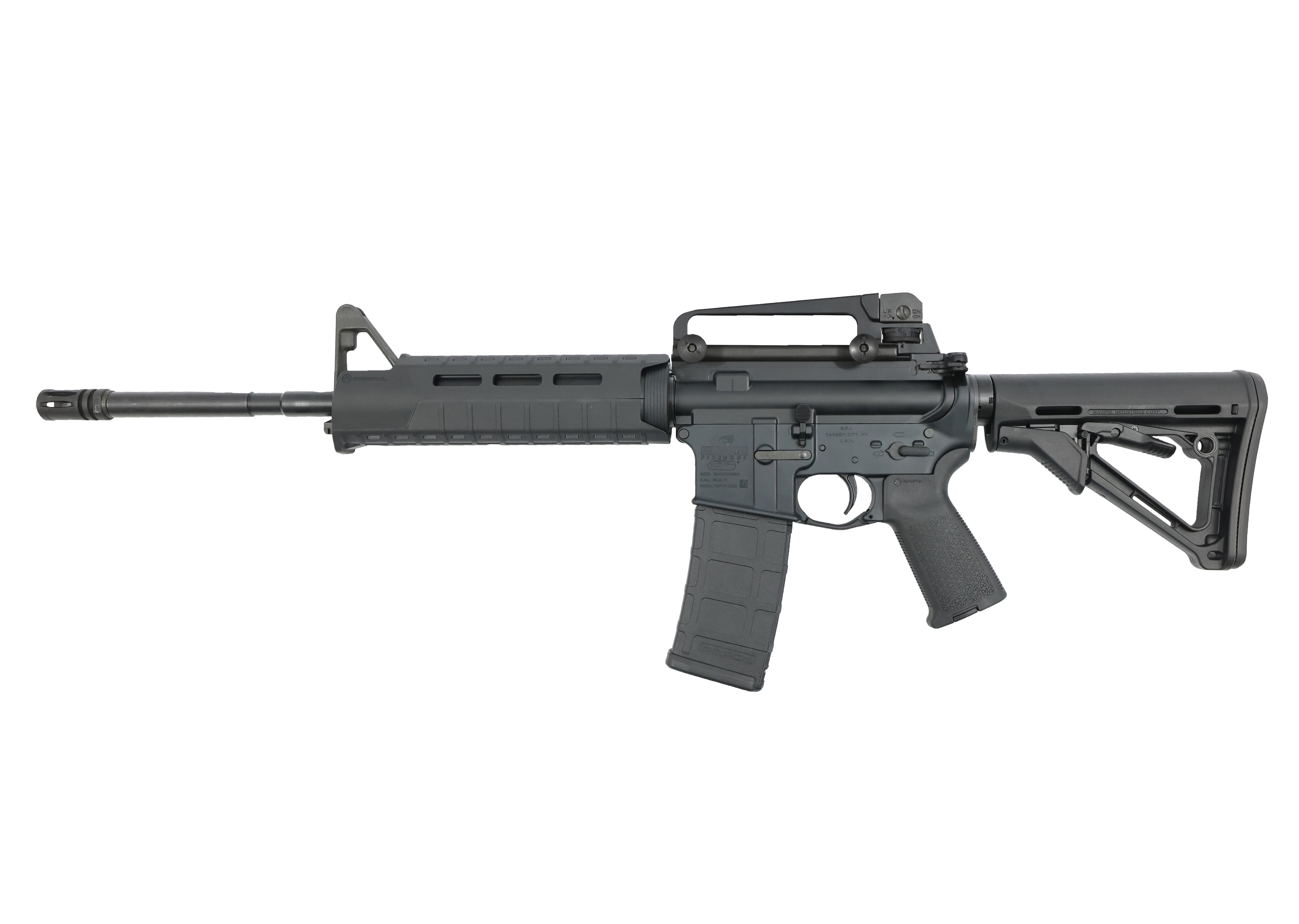 Bushmaster 00-10021-BLK M4 Patrolman MOE 223 16" Barrel 30-Round Black