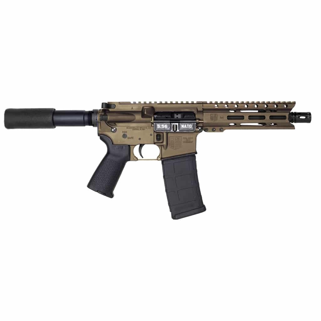 DIAMONDBACK DB15 5.56x45mm NATO 7in 30rd Semi-Auto AR Pistol (DB1912K071)
