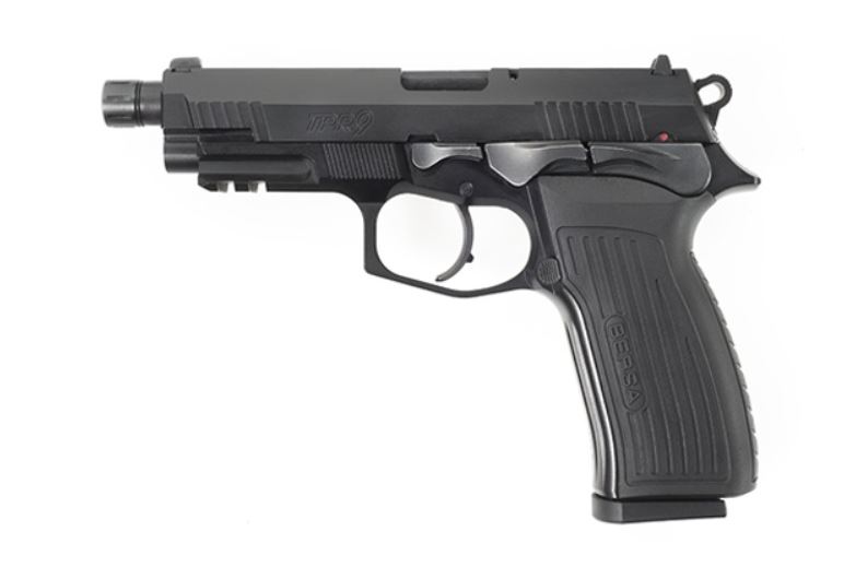 BERSA TPR 9MM pistol with thread 5 in barrel 17rd capacity fixed sights