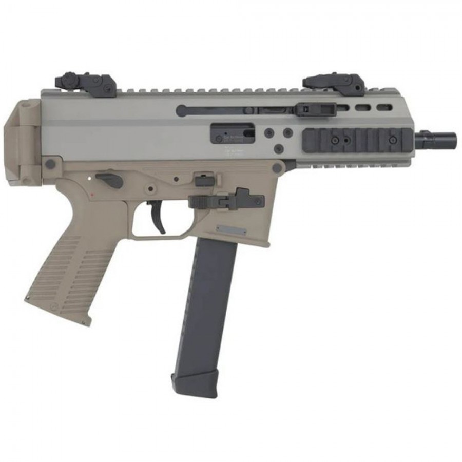 B&T APC9 Pro 9mm Luger 6.8in. Barrel 33rd w- Glock Lower - FDE (BT-3...