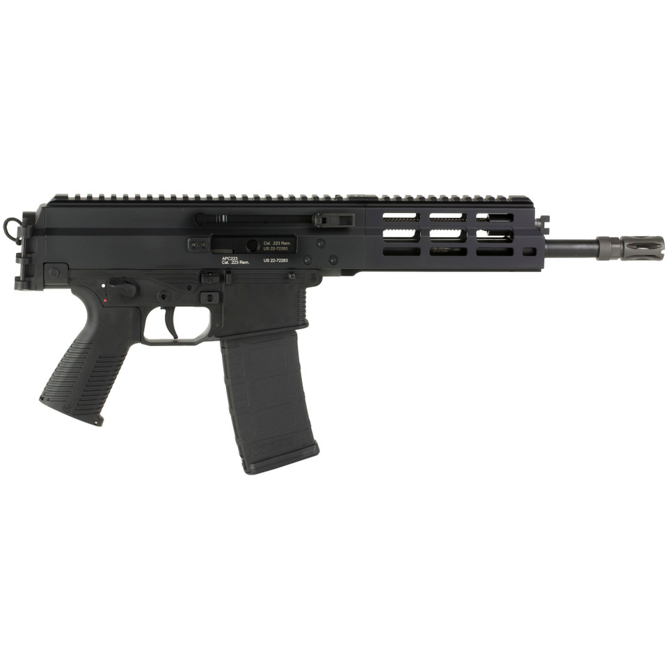 B&T 361657 APC Pro 5.56x45mm 10.5" Barrel M-LOK Ambidextrous Black