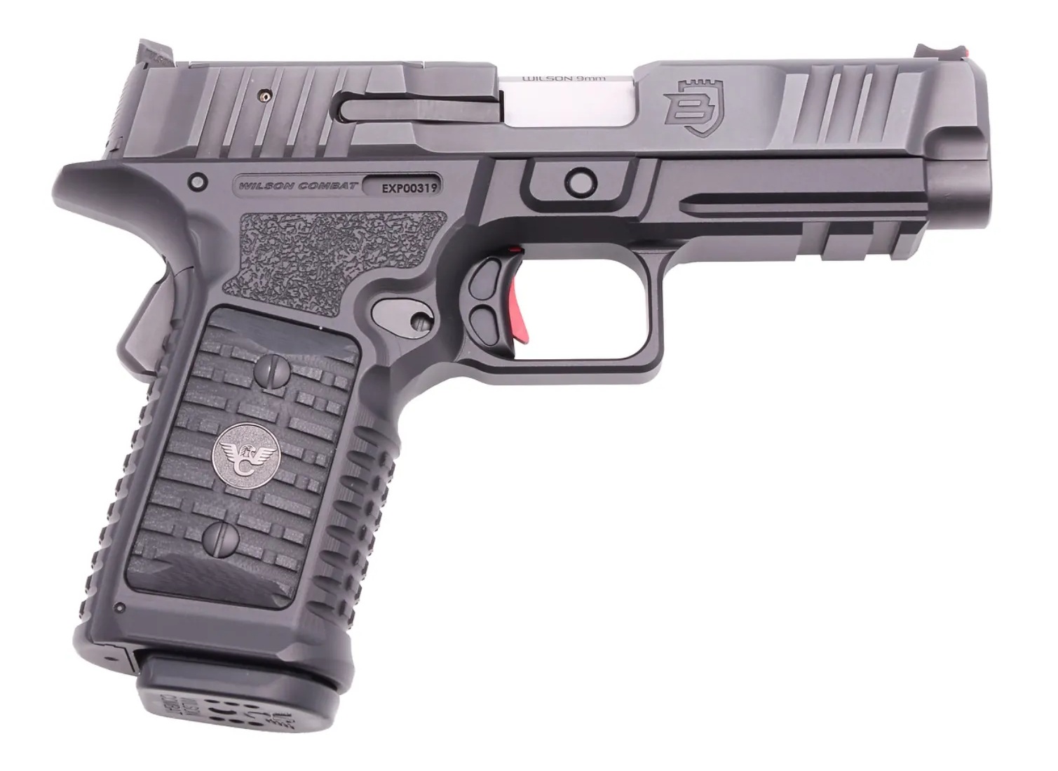 Wilson Combat BULWARK CMPT 9MM 4" 15+1 BK