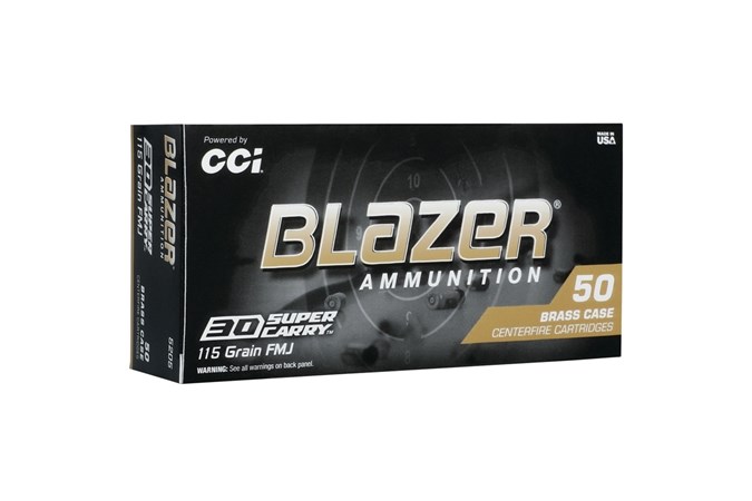 CCI Ammunition Blazer Brass 30 Super Carry Accessory-Ammunition