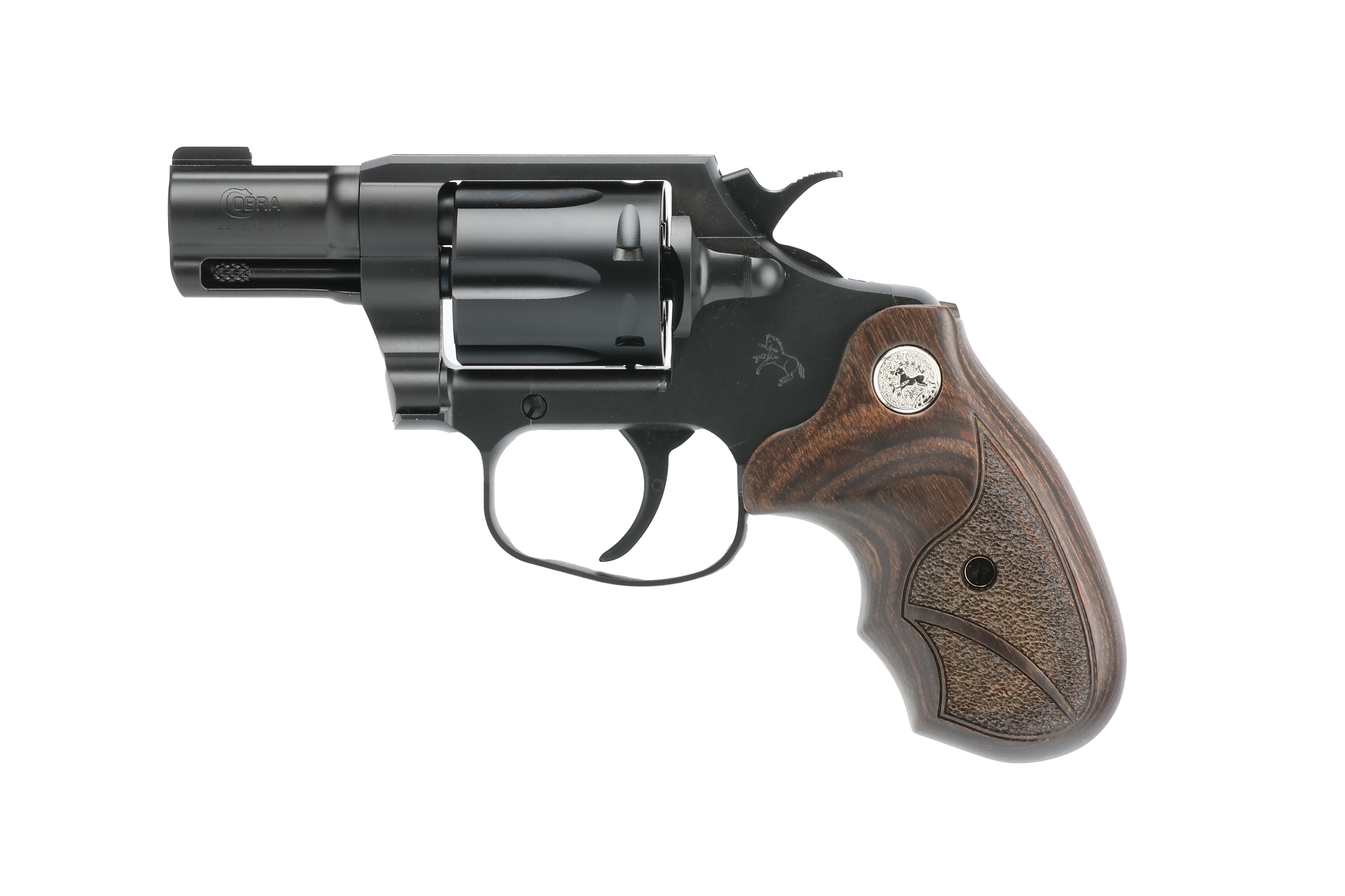 Colt Cobra COBRA-MB2WBBB 38 Special Revolver 2" Black Wood Grips