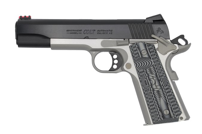 Colt / Walther 1911 Government model .22 LR pistol with threaded barrel  adapter and 3x magazines