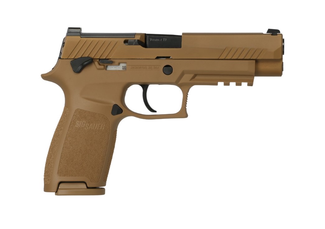 Sig Sauer WM17-9-PRO-MS-RM17 P320 M17 9mm 4.7" Coyote Semi-Auto Pistol - Sig Sauer - 9mm for sale at TheGunDock