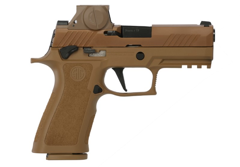 Sig Sauer WM18-9-PRO-MS-RM17 M18 9mm 3.9" Coyote Semi-Auto Pistol - Sig Sauer - 9mm for sale at TheGunDock