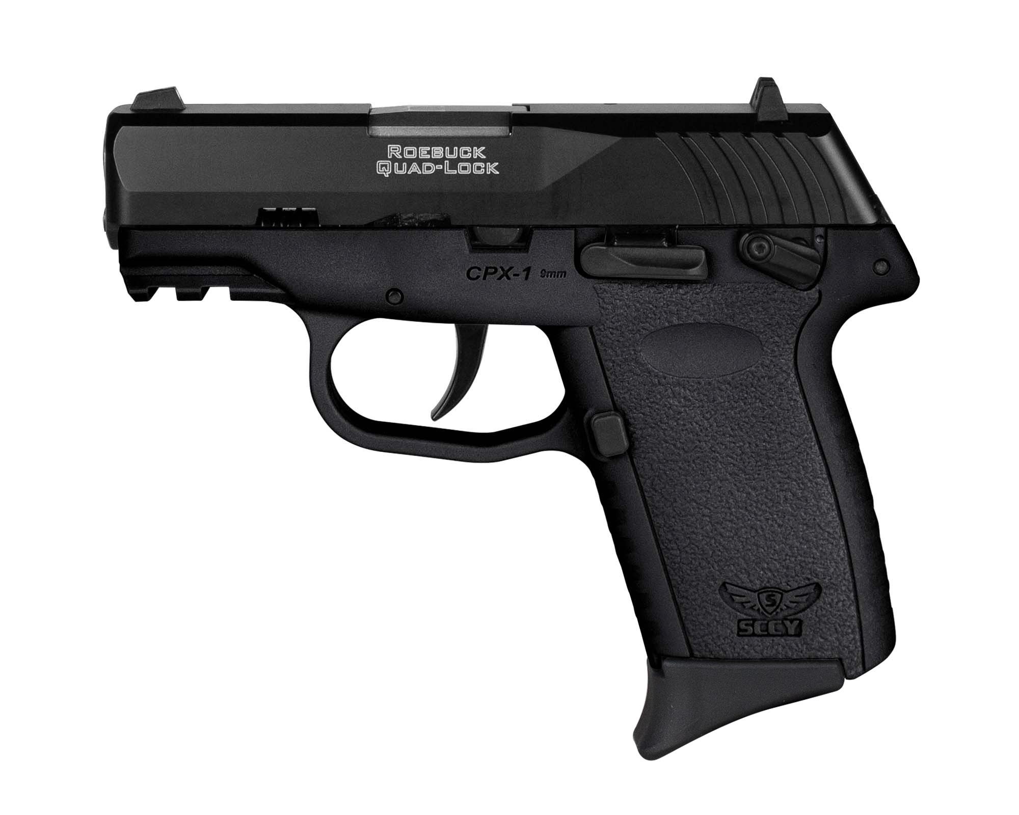SCCY CPX-1 Gen 3 9mm Pistol 3.1" Barrel Black