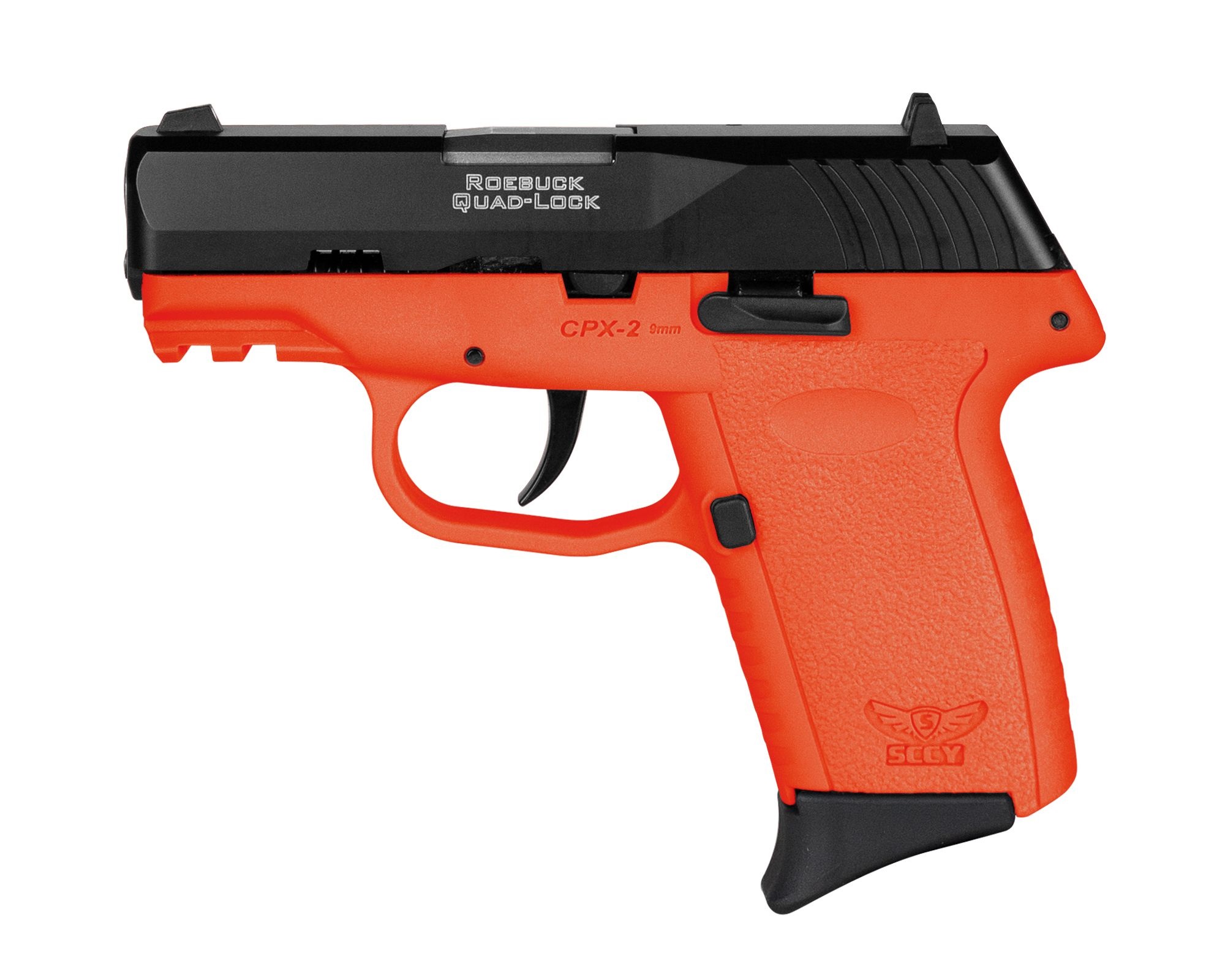 SCCY CPX-2CBORG3 9mm 3.1" 10+1 Orange/Black Gen3 Pistol