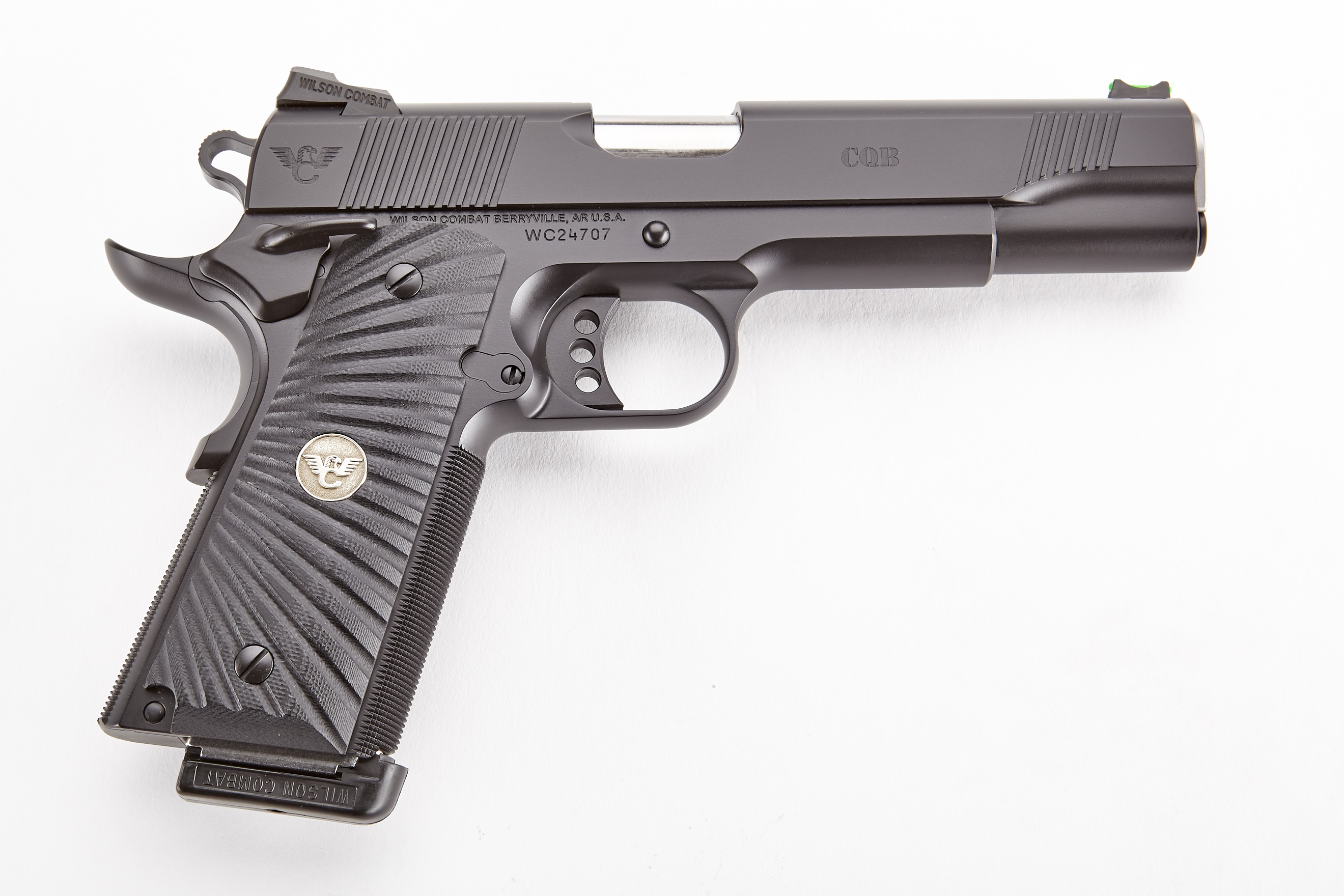 Wilson Combat CQB 1911 .45 ACP 5" Barrel 8-Round Semi-Auto Pistol - Starburst G10, Armor-Tuff