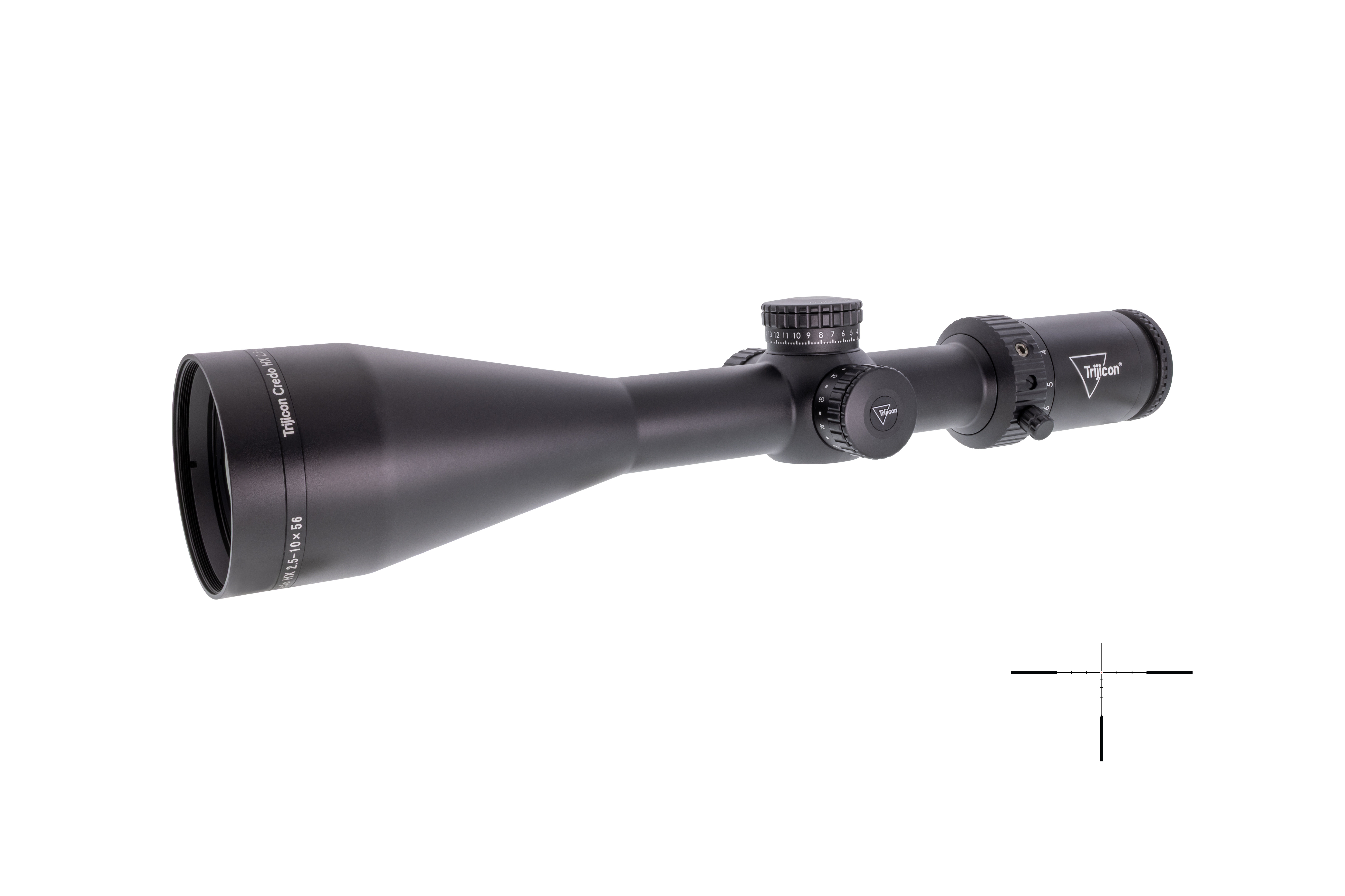 CREDO HX 2.5-10X56 BDC RED/GRN