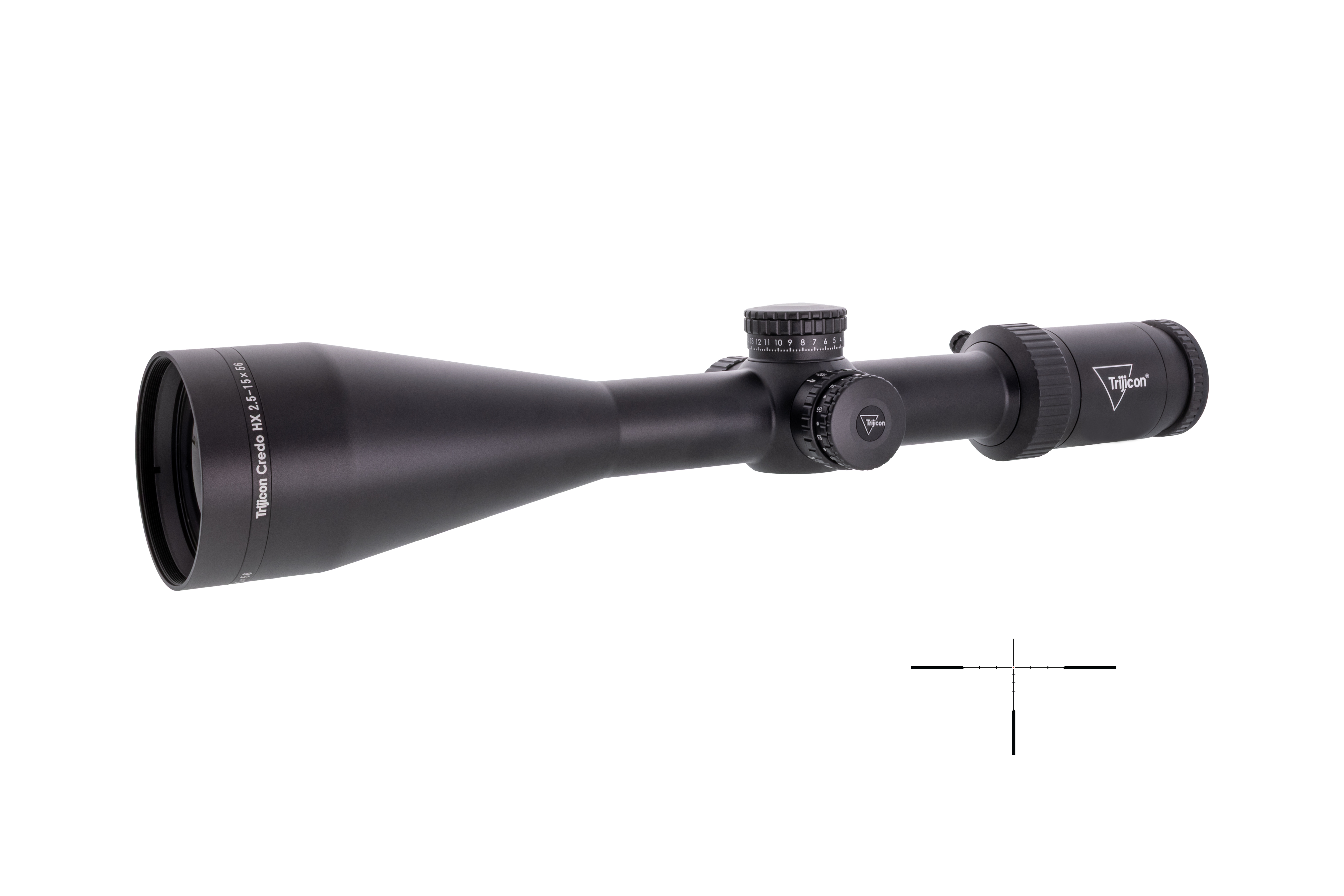 CREDO HX 2.5-15X56 BDC RD/GRN