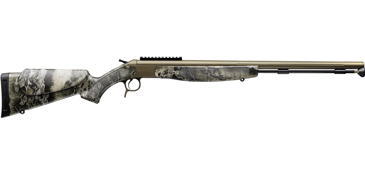 CVA CR3804NM Crossfire 50 Cal 26" Patriot Brown Barrel/Rec, Realtree Furniture