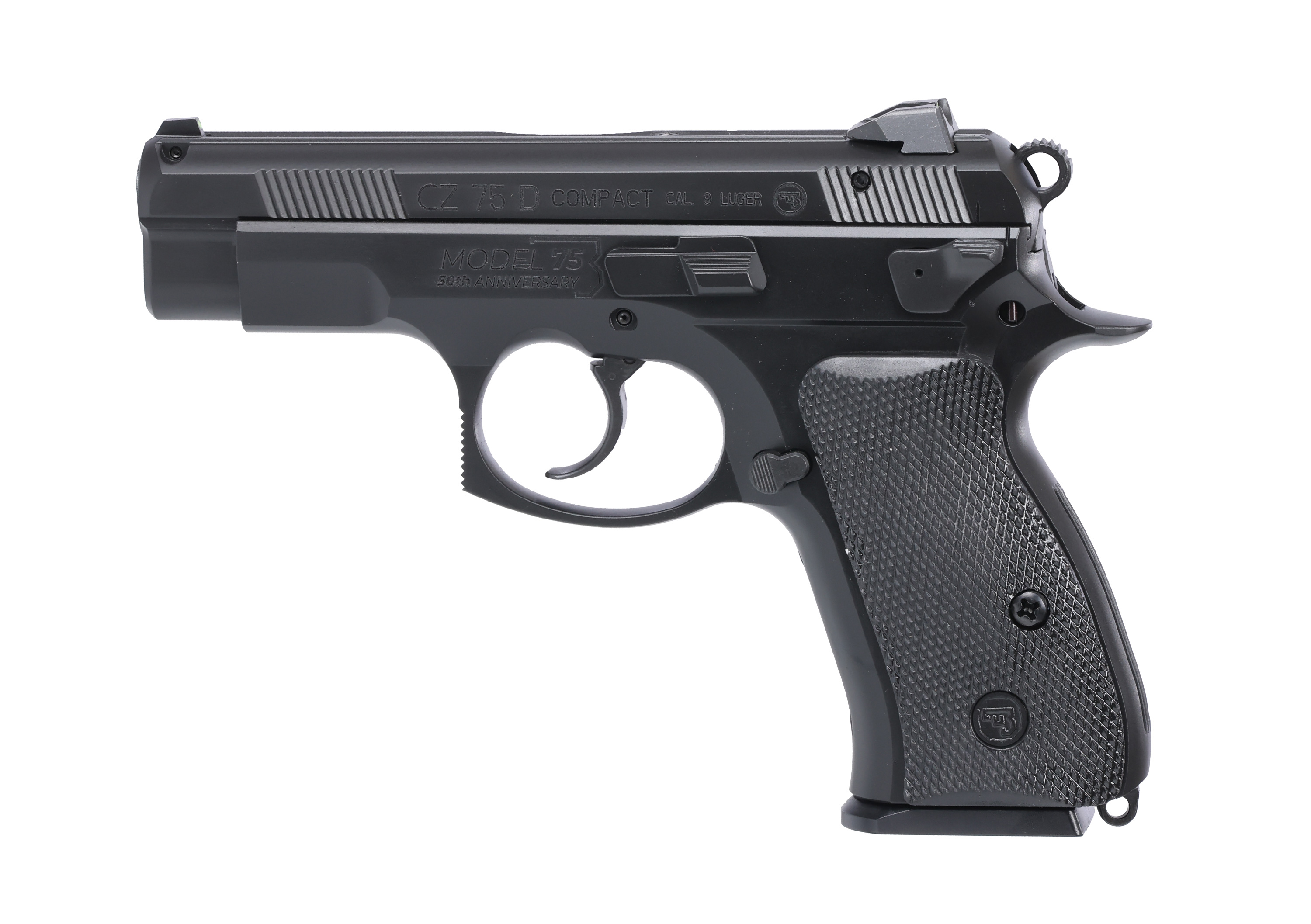CZ 75 D PCR Anniversary Elite Handgun 9mm Luger 10rd Magazines(2) 3.75 Barrel Steel Frame Manual Safety