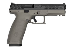 CZ-USA CZ P-10 Full Size 9mm 
Item #: CZ01541 / MFG Model #: 01541 / UPC: 806703015415
P-10 F 9MM BLK/FDE 10+1 NS REVERSIBLE MAG CATCH