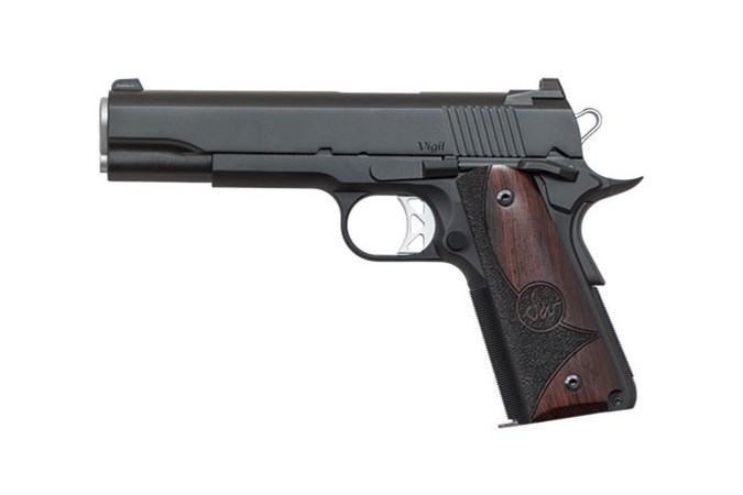 CZ-USA Dan Wesson Vigil 9mm Semi-Auto Pistol - Item #: CZ01833 / MFG Model #: 01833 / UPC: 806703018331 - DW VIGIL 9MM BLK/WD 