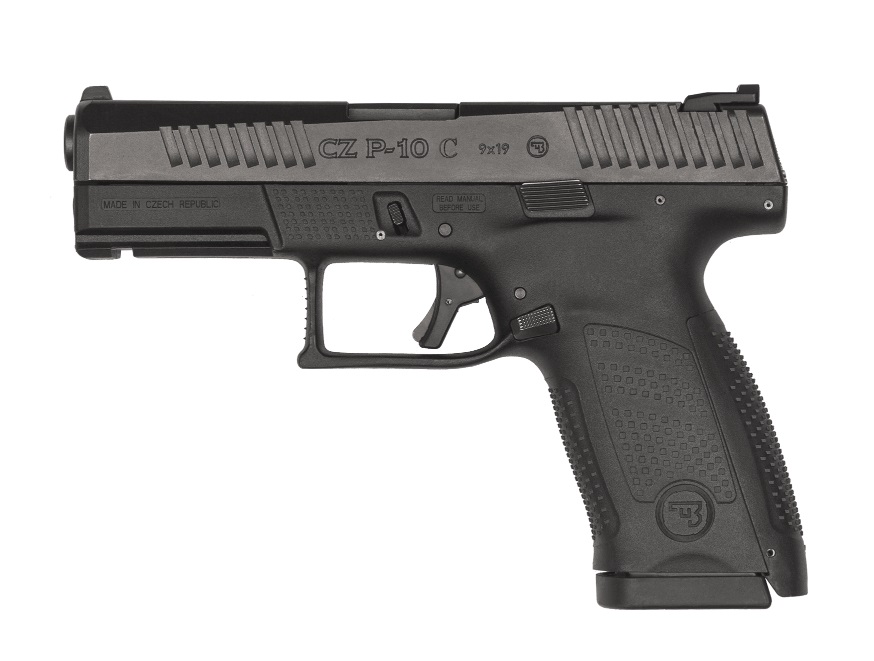 CZ 89360 CZ P-10 Compact 9mm 4.02" Black Polycoat Semi-Auto Pistol