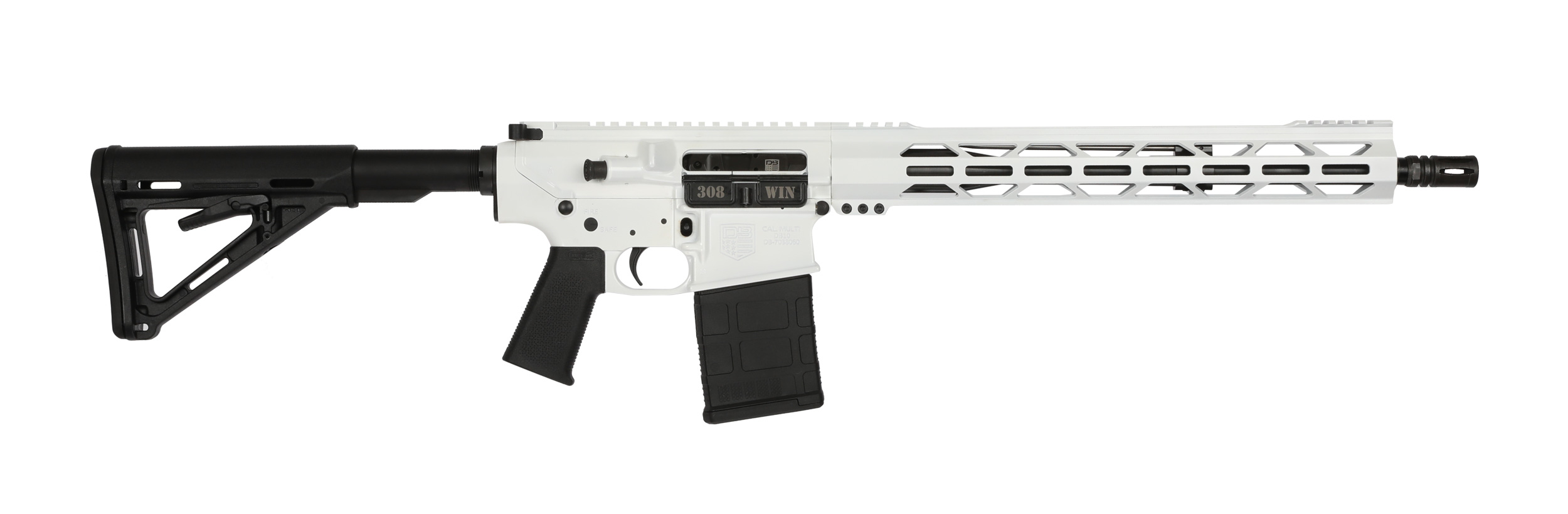 Diamondback DB101BC141 Carbon DB10 308 Win 16" White Cerakote Rifle