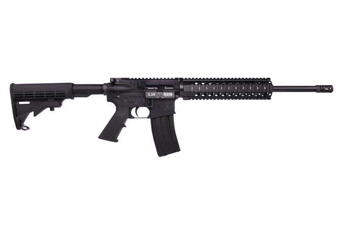 Diamondback Firearms Carbon DB15 Rifle 223 Rem | 5.56 NATO Rifle - Item #: DB15CCBV2 / MFG Model #: DB15CCBV2 / UPC: 810035752306 - DB15 5.56 BLK 30+1 16" FF RAIL 10" FREE FLOAT RAIL