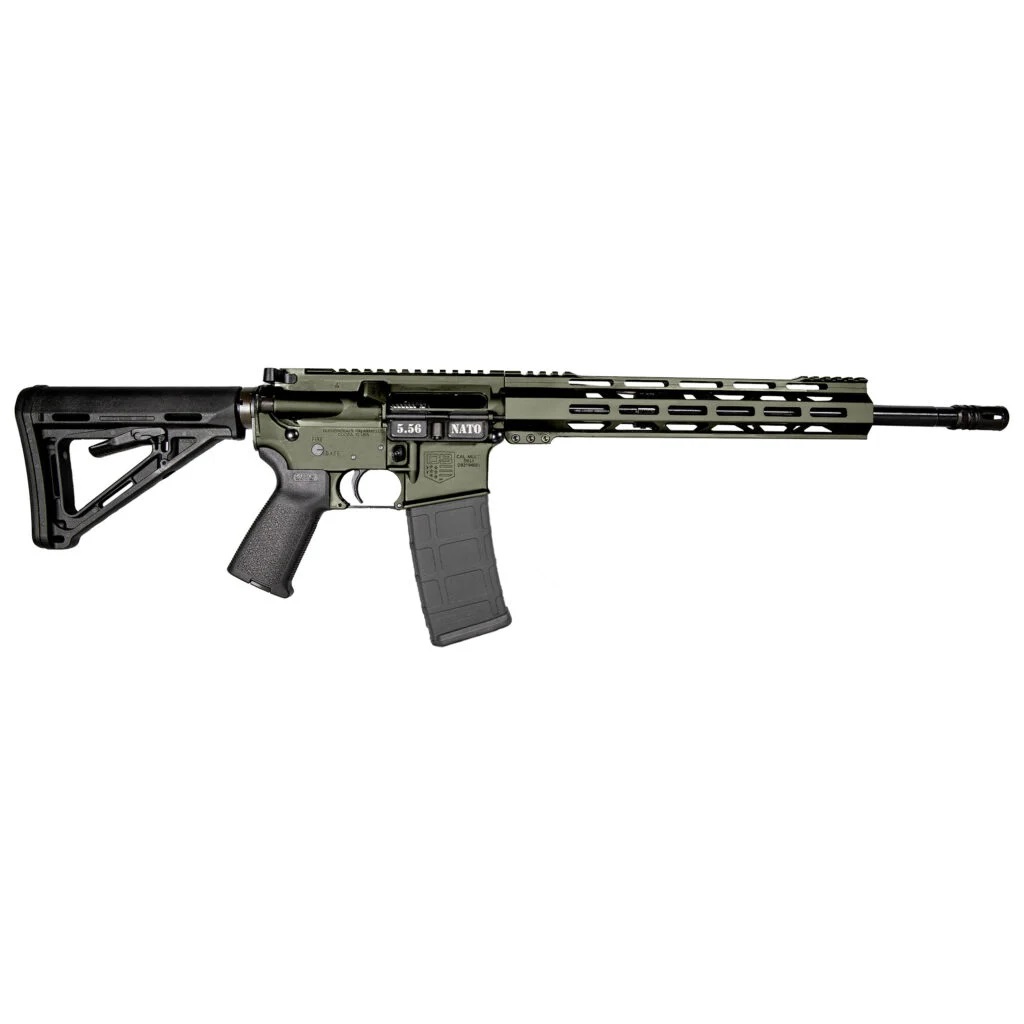 DB15 5.56MM 30+1 16" ODG MLOK12" M-LOK RAILDB171BK101Carbon DB15 Rifle223 R-img-0