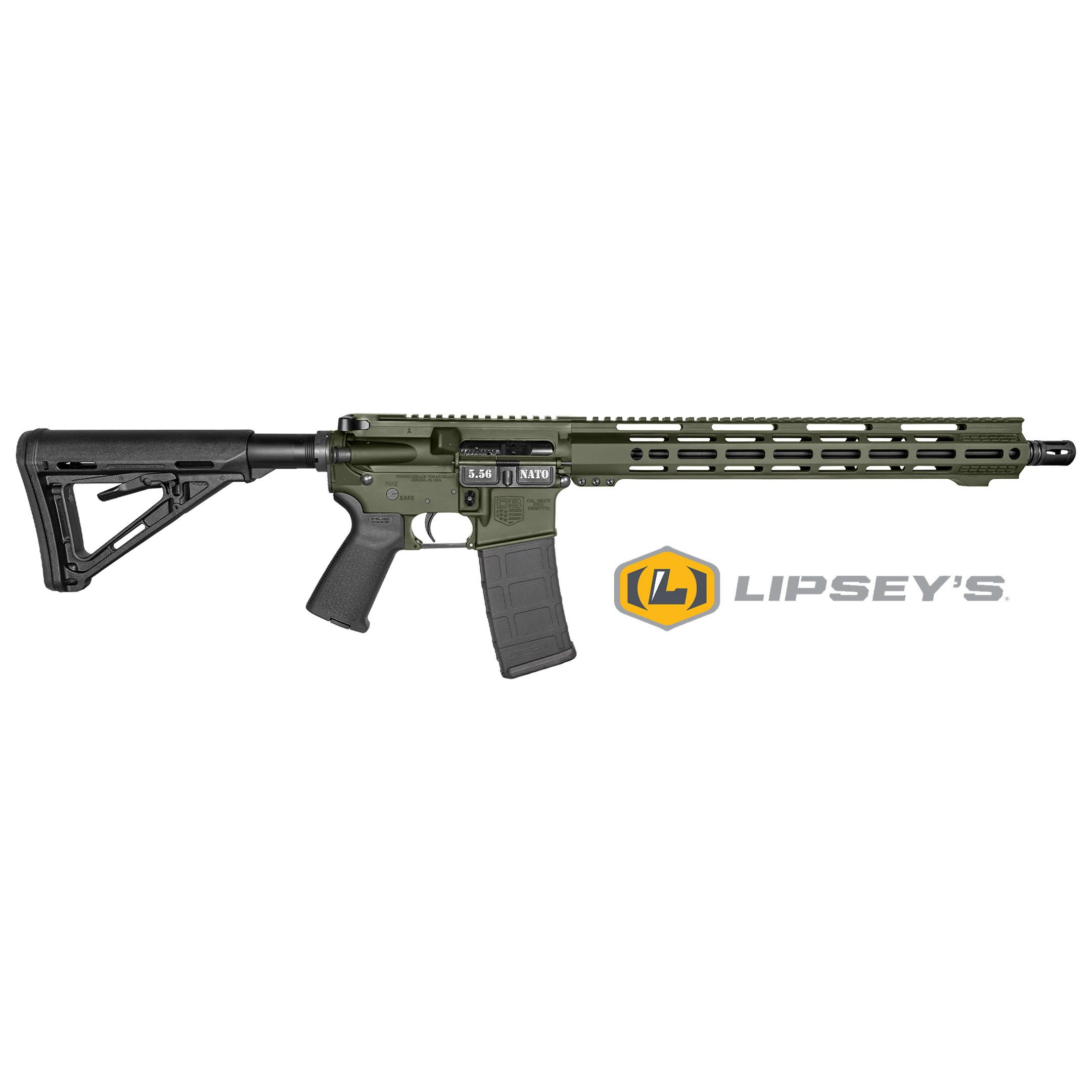 Lipsey's Exclusive Diamondback Firearms Carbon DB15 Rifle