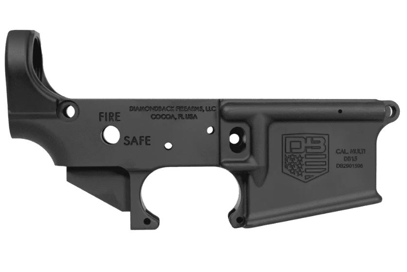 Diamondback DB2210R001 DB15 Lower Receiver Multi 7075-T6 Aluminum Black - Diamondback Firearms - MULTI