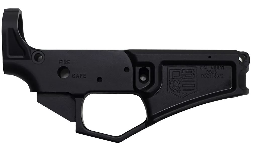 Diamondback DB2228R001 AR-15 Lower, Forged 7075-T6 Aluminum, Black