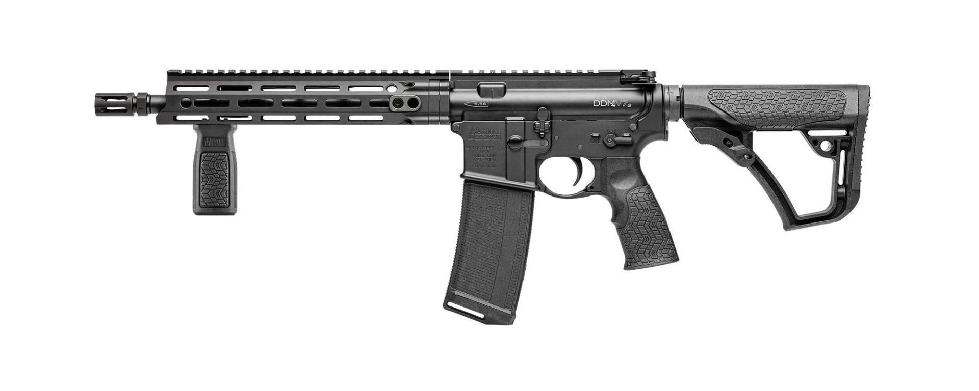 DANIEL DEFENSE DDM4 V7 S 5.56mm NATO 11.5in 32rd Black Semi-Auto Rifle