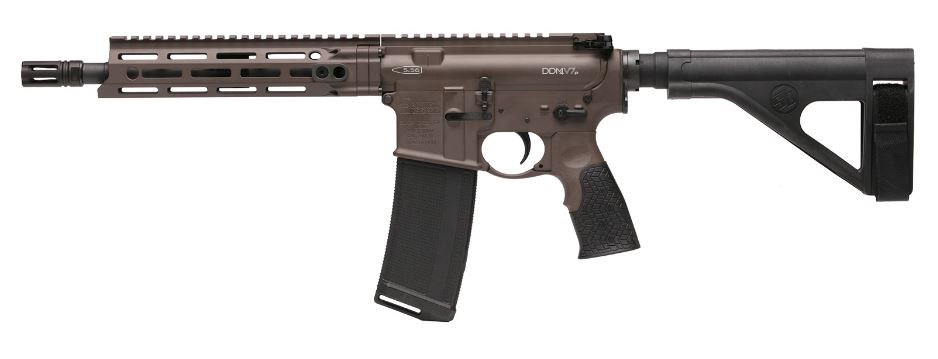 Daniel Defense 02-128-18052 DDM4 V7 5.56 Pistol 10.3" M-LOK 32Rd Brown