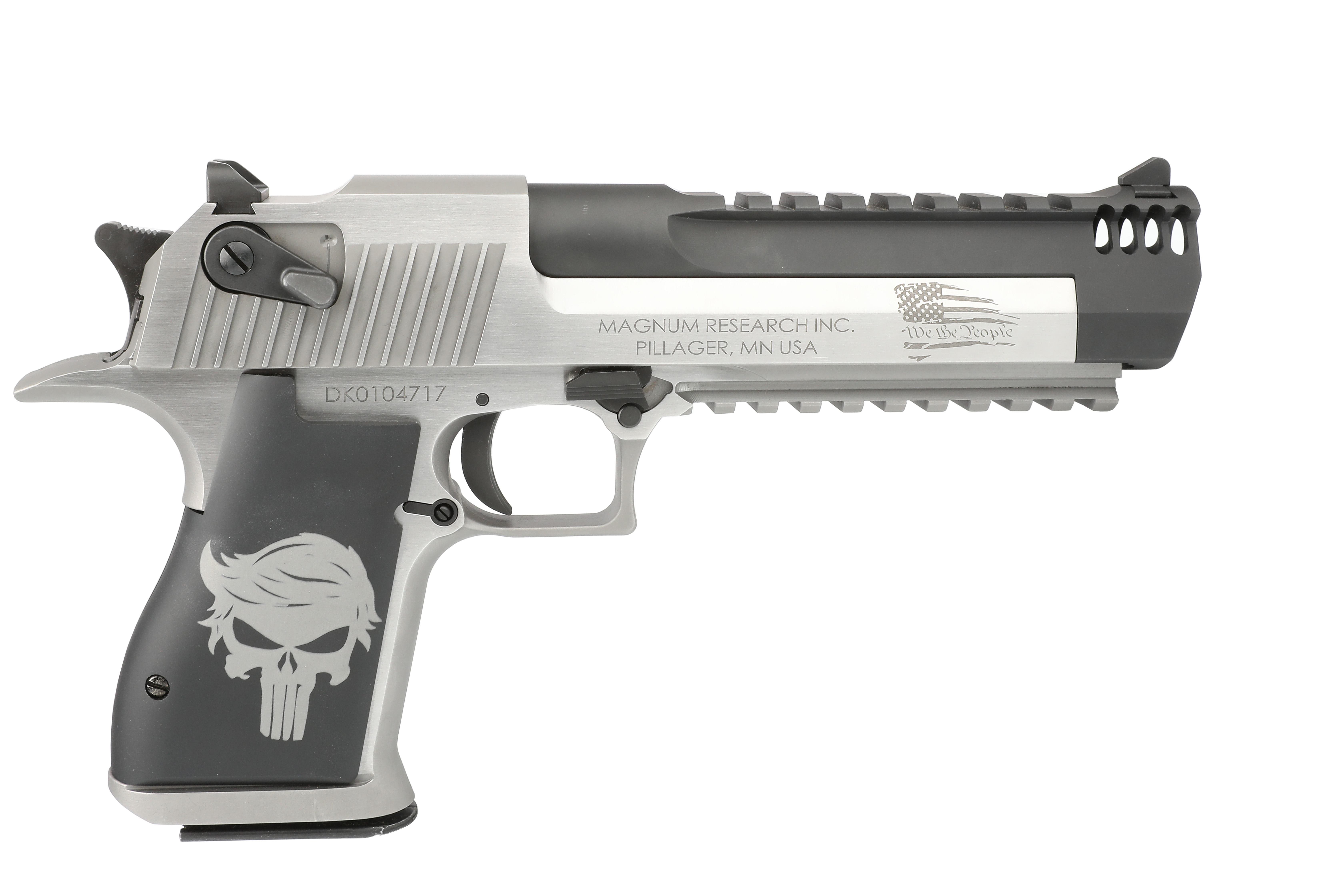 Magnum Research DE50SRMBC3 Desert Eagle 50 AE 6" Black Cerakote Pistol